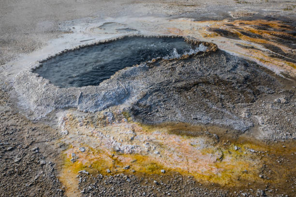 istock Fumarole and geyser environment in Yellowstone 1141389488