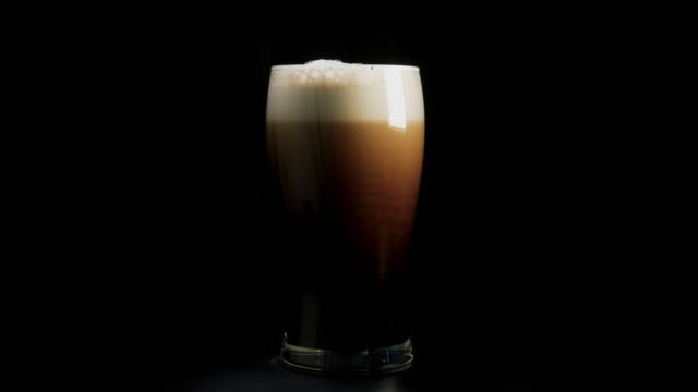 Hand crafted beer - A pint of Dark ale, stout or porter