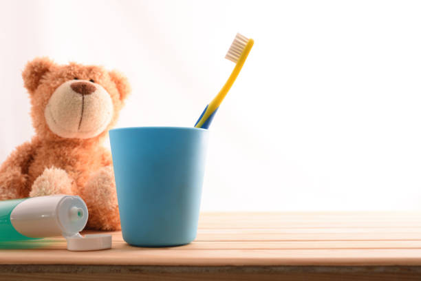 istock Oral hygiene for children isolated white 1141397564