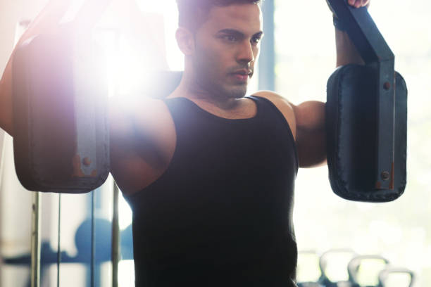 istock Gym bound, there's no giving up 1141399801