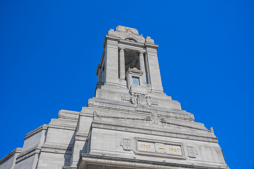 Art Deco architectural style building, Freemasons Hall in London