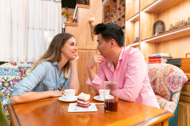 istock Enjoying Coffee And Their Love 1141404430