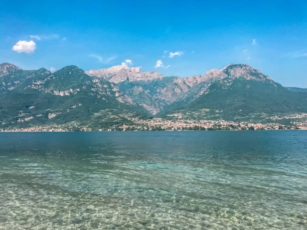istock Lake Como on a background of mountains, Italy 1141408409