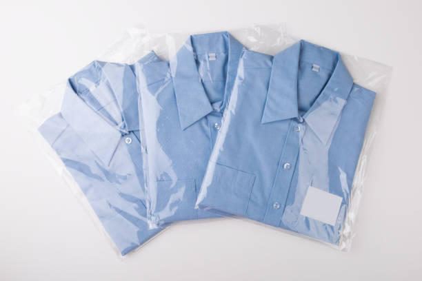 Blue Shirts stock photo