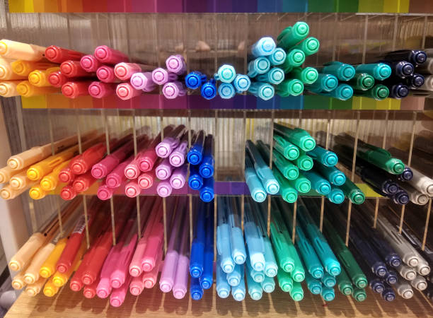 istock Set of colourful felt pens 1141410855