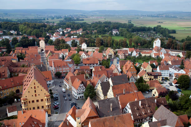 istock View across old town to surrounding countryside 1141413794