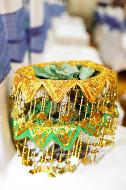 istock Betel nut tray for wedding ceremony in Indonesia 1141415323