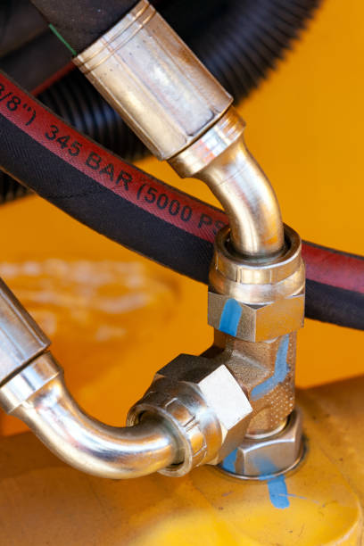 istock Hydraulic Couplings and Hoses 1141415784