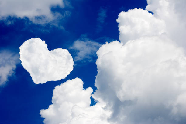 istock image of heart shaped cloud close up 1141423261