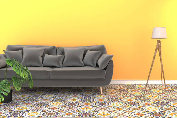 istock mock up, Japanese empty room Designing the most beautiful. 3D rendering 1141440345