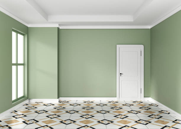 istock mock up, Japanese empty room Designing the most beautiful. 3D rendering 1141440394