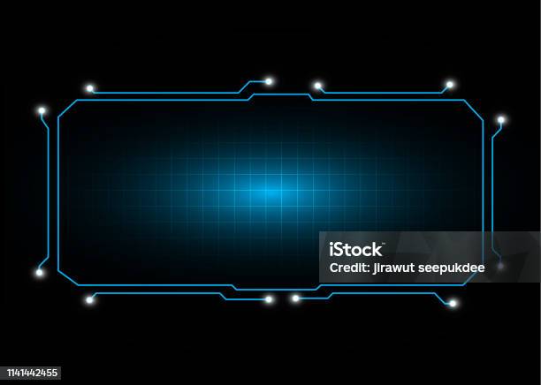 Blue Screen Patterns Blue Screen Abstract Template Design Layout Stock Illustration ...