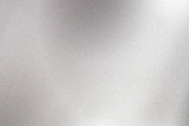 istock Abstract texture background, light shining on rough stainless steel 1141442924