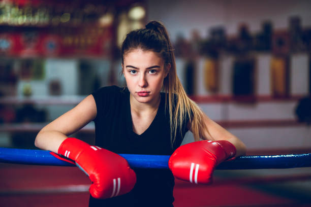 istock Boxing in the gym 1141443966