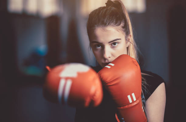 istock Boxing in the gym 1141445399