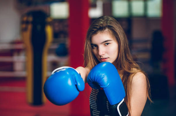 istock Boxing in the gym 1141445573