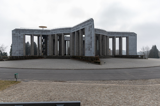 American WWII Memorial at Bastogne, Belgium