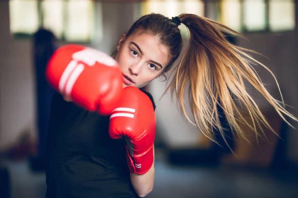 istock Boxing in the gym 1141447155