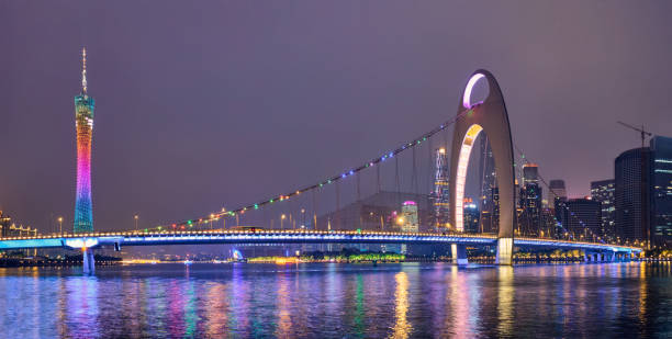 istock Guangzhou skyline. Guangzhou, China 1141447844