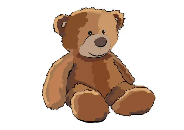 Vector illustration of Teddy Bear