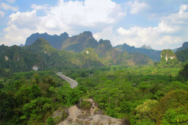 istock Tropical Jungle in Thailand Landscape - Khlong Phanom National Park 1141449810