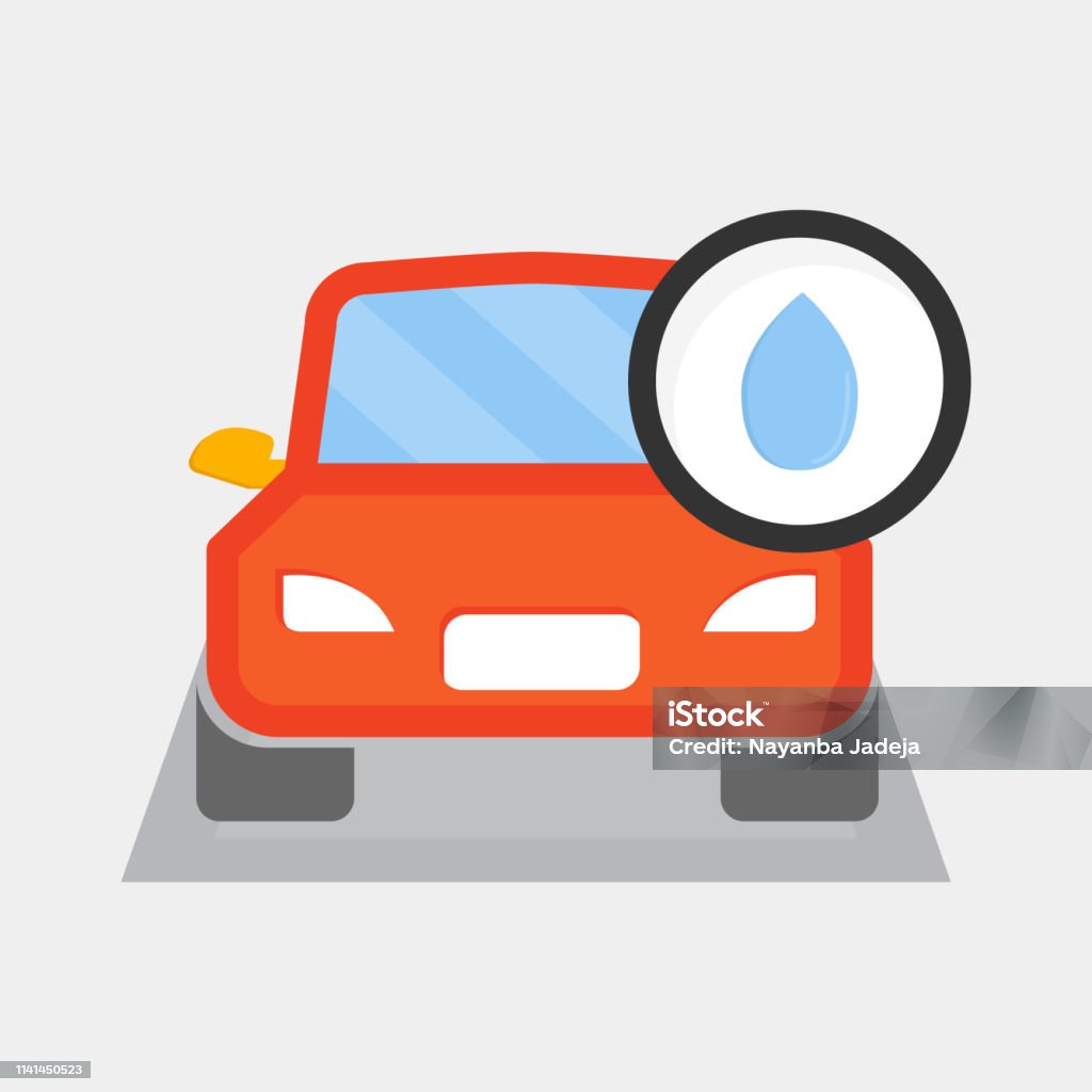 Car Oil Icon Car stock vector