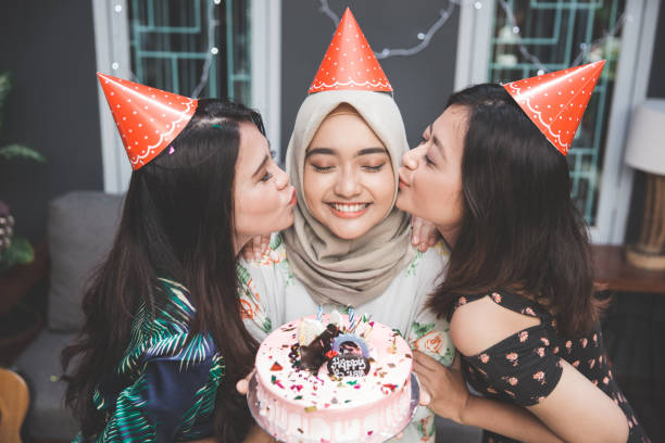 istock birthday celebration with best friends 1141453871