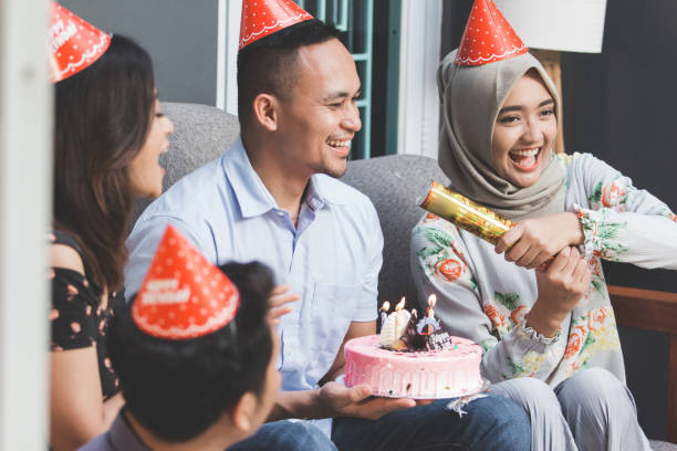 istock birthday celebration with friends 1141457348