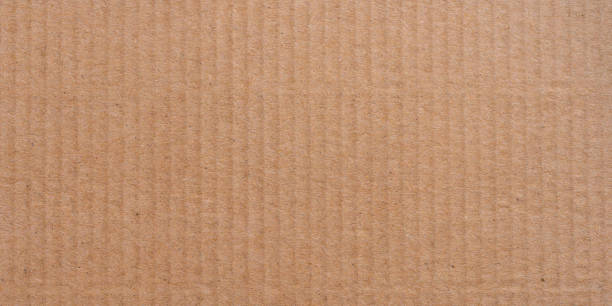 istock Panorama brown paper box surface texture and background with copy space. 1141458179