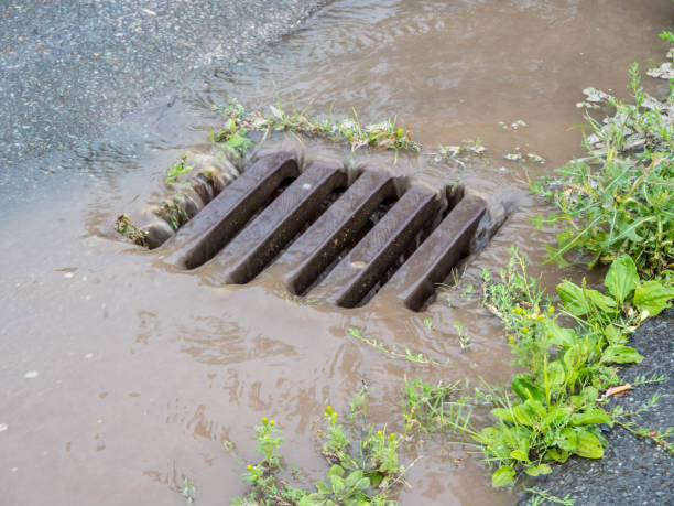 istock heavy rain in the drain 1141459291