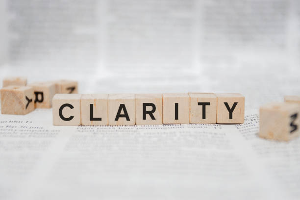 istock CLARITY Word Written In Wooden Cube 1141460662