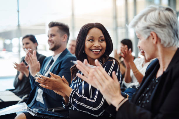 istock Informative and inspiring, just like a successful conference should be 1141462799