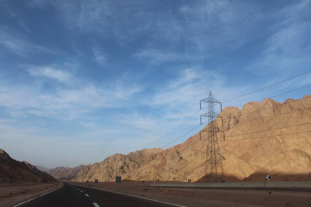 istock Mountain road at hight speed 1141466234