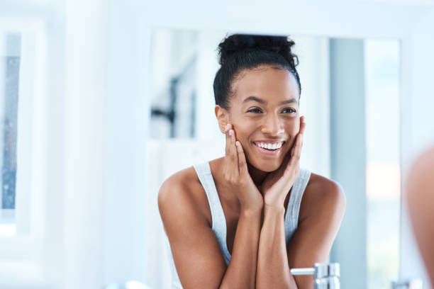 istock My skin looks and feels great! 1141472014