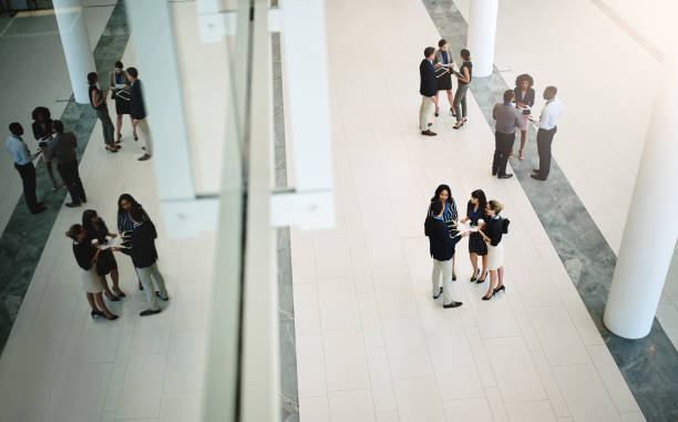 istock Get mingling and meet with new business connections 1141472254