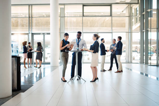 istock Nothing grows a network like a business conference 1141472743
