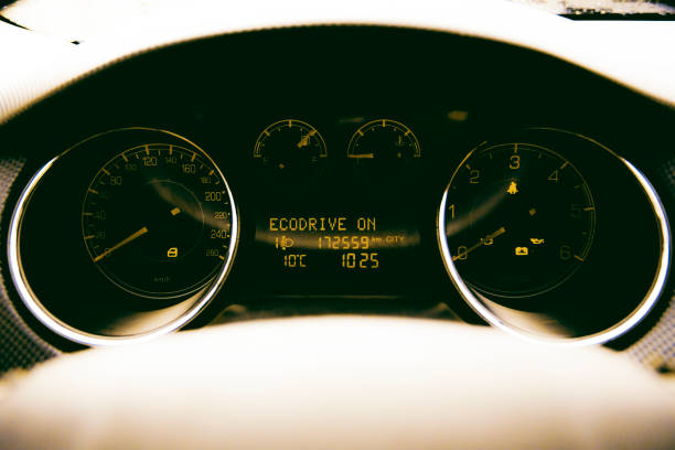 istock Modern Luxury car inside. Interior of prestige modern car. 1141474796