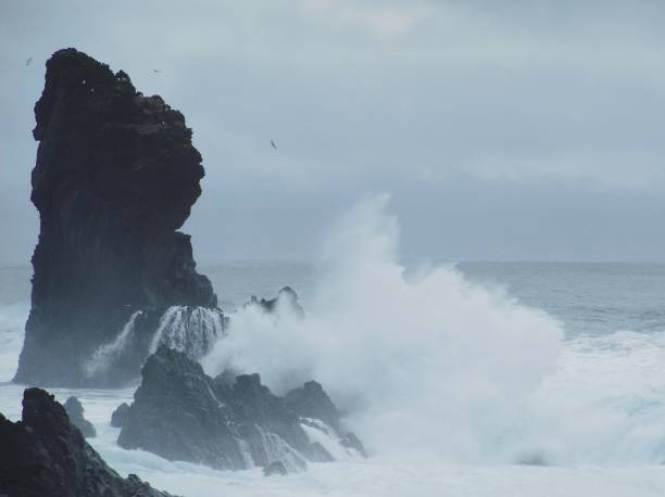 istock Crashing waves from the sea 1141476522