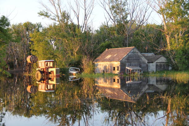 istock Flooded Farm Yard by Andrea Lawrence C 1020377 Saskatchewan 1141479215