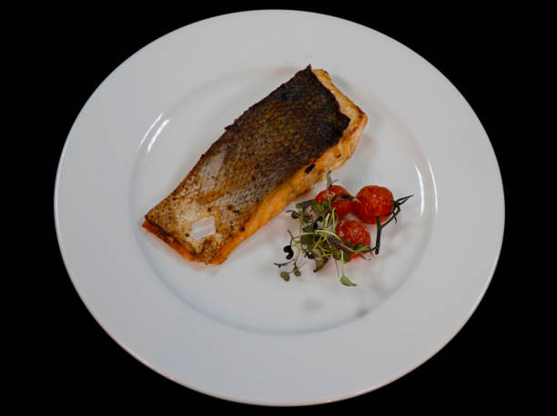 istock pan fried fillet of salmon fish 1141482203