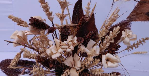 istock Flower bouquets at flower show 1141484034