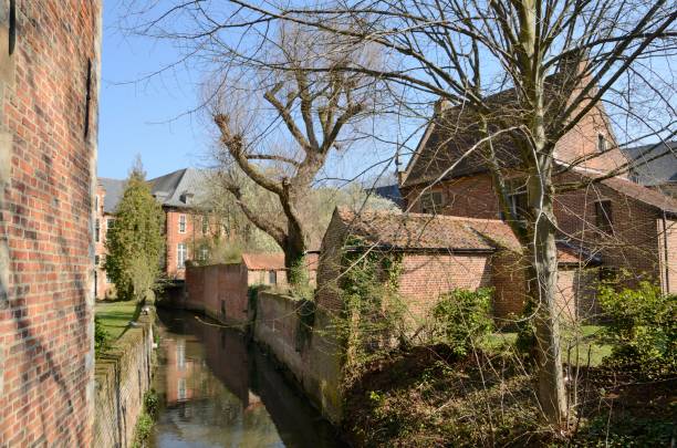 istock Canal in Leuven 1141485157