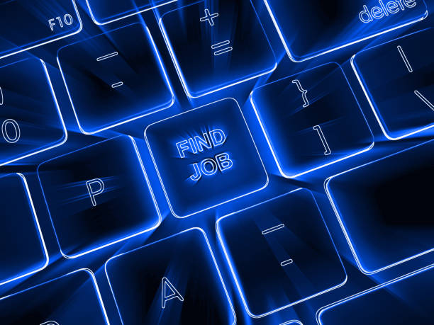 istock Find job online internet search recruitment 1141494365