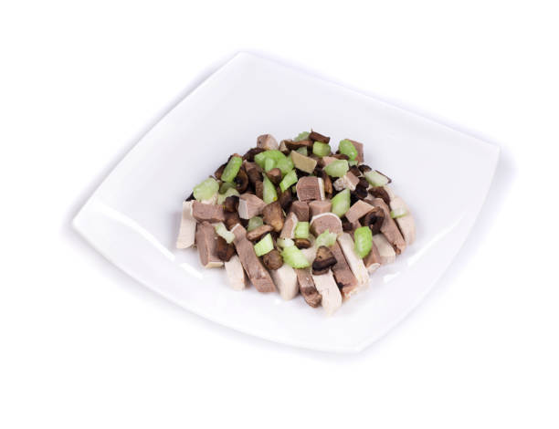 istock Delicious salad with beef tongue. 1141501277