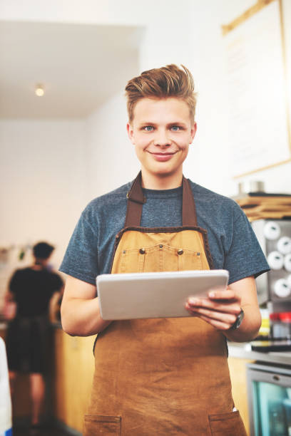 istock Connect with our cafe on social media 1141501722