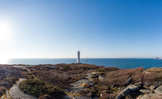 Lighthouse by the coast