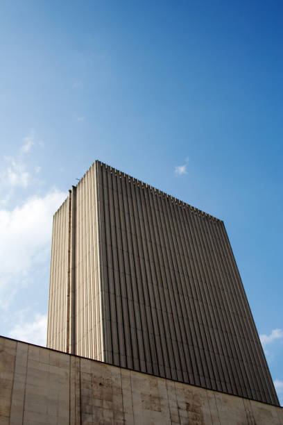 istock Urban library building exterior 1141503742