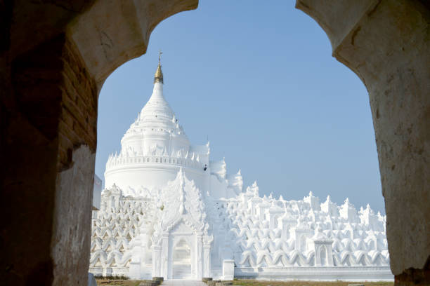 istock Mingun white pagoda in Mandalay. Myanmar 1141514745