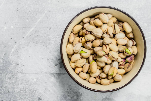 istock Pistachios in the bowl . 1141517051