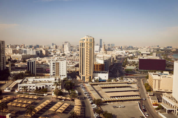 istock Aerial panorama of Doha 1141518845